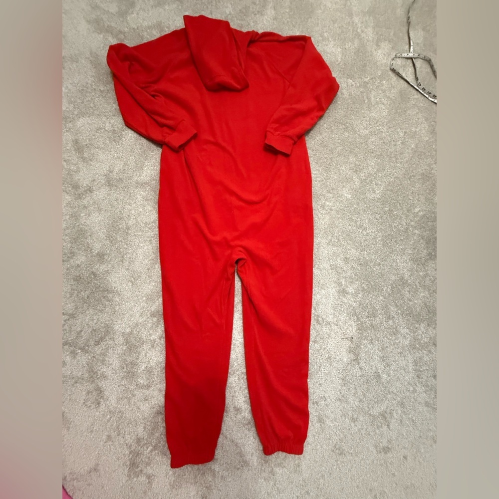 Cyclebar Adult Fleece Hoodie Onesie - size Large - loungewear - Picture 9 of 9